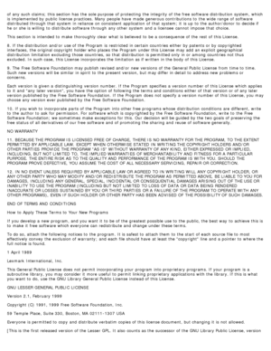 Page 121of any such claims; this section has  the sole purpose  of protecting  the integrity of the free software distribution  system, which
is implemented by public  license practices.  Many  people have  made generous contributions to  the wide range of software
distributed through that  system  in reliance  on consistent  application  of that  system; it  is up  to  the author/donor to  decide if
he or she is willing  to  distribute  software through any other system  and  a  licensee  cannot impose  that...