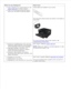 Page 4What are you looking for? Find it here
How to identify your printer when you use
support.dell.com
 or contact support
How to find the Express Service Code to
direct your call when contacting support
These labels are located on your printer.
The illustration below shows the location of the label on
the printer.
For more information about their location, see
Understanding Printer Parts
.
Solutions-Troubleshooting hints and tips,
frequently asked questions, documentation,
driver downloads, and product...