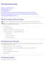 Page 16Wireless Networking
Minimum  Requirements for Setup
Wireless  Network  Settings
Wireless  Encryption
Using USB  Cable to  Configure  the Printer  on a  Wireless  Network  (recommended for most users)
Using Wi -Fi  Protected  Setup  to  Configure  the Printer  on a  Wireless  Network  (for  advanced users  only)
Changing Wireless  Settings after Installation
Minimum Requirements for Setup
The  Dell™ Printer
An existing wireless  network
The  Drivers  and  Utilities  CD that  shipped with your  printer
A...