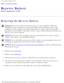 Page 152Reserve Battery: Dell Inspiron 4150 
Back to Contents Page 
Reserve Battery 
Dell™ Inspiron™ 4150 
Removing the Reserve Battery 
NOTICE: The reserve battery provides power to the computers RTC and 
NVRAM when the computer is turned off. Removing the battery causes the 
computer to lose the date and time information as well as all user-speci\
fied 
parameters in the BIOS. If possible, make a copy of this information bef\
ore you 
remove the reserve battery. 
NOTICE: Disconnect the computer and any...