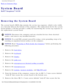Page 91System Board: Dell Inspiron 4150 
Back to Contents Page 
System Board 
Dell™ Inspiron™ 4150 
Removing the System Board 
The system boards BIOS chip contains the service tag sequence, which is\
 also visible 
on a barcode label on the bottom of the computer. The replacement kit fo\
r the system 
board includes a CD that provides a utility for transferring the service\
 tag sequence to 
the replacement system board.
NOTICE: Disconnect the computer and any attached devices from electrical 
outlets, and...