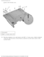 Page 92System Board: Dell Inspiron 4150 
guard to the bottom case. 
 
1 fan guard
2 M2.5 x 5-mm screws (9)
10.  Turn the computer over and remove the M2.5 x 5-mm screw, which is labele\
d  circle B with an arrow, by the battery connector on the front center o\
f the 
system board. 
file:///F|/Service%20Manuals/Dell/Inspiron/4150/sysboard.htm (2 of 4) \
[2/28/2004 7:29:13 AM] 