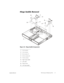 Page 49support.dell.comRemoving and Replacing Parts 41
Hinge Saddle Removal
Figure 32.  Hinge Saddle Components
14-mm screws
24-mm screws
36-mm screw (1)
420-mm screws (2)
510 - m m  s c r e w s
6Right hinge saddle
7LED cable
8Plastic frame
9Left hinge saddle 