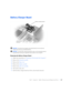 Page 45Dell™ Inspiron™ 8000: Removing and Replacing Parts117
Battery Charger Board
 NOTICE: Disconnect the computer and attached devices from electrical 
outlets and remove any installed batteries.
 NOTICE: To avoid ESD, ground yourself by using a wrist grounding strap or 
by periodically touching an unpainted metal surface on the computer.
Removing the Battery Charger Board
1Follow the instructions in “Preparing to Work Inside the Computer.”
2Remove the keyboard assembly.
3Remove the hinge cover.
4Remove the...