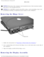 Page 94Removing and Replacing Parts : Dell Inspiron 8100 
 
NOTICE: Disconnect the computer and attached devices from electrical outlets 
and remove any installed batteries. 
NOTICE: To avoid ESD, ground yourself by using a wrist grounding strap or by 
periodically touching an unpainted metal surface on the computer. 
Removing the Hinge Cover 
 
1.  Follow the instructions in 
Preparing to Work Inside the Computer. 
2.  Use a nonmarring tool to loosen the hinge cover at the back and at e\
ach side of  the...