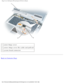 Page 40Hinge Covers: Dell Inspiron XPS and Inspiron 9100 Service Manual
 
1 center hinge cover
2 center–hinge-cover flex cable and pull-tab
3 system board connector
Back to Contents Page
 
file:///F|/Service%20Manuals/Dell/Inspiron/9100/hinge.htm (4 of 4) [2/\
28/2004 7:45:51 AM] 