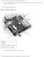 Page 17Memory Modules, Mini PCI Card, and Modem: Dell Latitude C610/C510 Servic\
e Manual
2.  Use your fingertips to carefully spread apart the inner tabs on each end\
 of the memory module socket. 
The module should pop up.
Memory Module Removal 
 
1 JDIM 1
2 JDIM 2
3 memory module sockets (2)
4 inner tabs (2 per socket)
3.  Lift the memory module out of its socket. 
file:///F|/Service%20Manuals/Dell/Latitude/c510-610/upgrades.htm (3 of \
8) [2/28/2004 7:55:46 AM] 