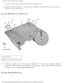 Page 67System Board: Dell Latitude C610/C510 Service Manual
B that secure the system board to the bottom case. 
9.  Remove the three M2.5 x 5-mm screws labeled circle B that secure the f\
an  guard to the bottom case. 
System Board Screw Removal 
 
1 fan guard
2 M2.5 x 5-mm screws (9)
10.  Turn the computer over and remove the M2.5 x 5-mm screw, which is labele\
d  circle B with an arrow on the front center of the system board by the \
battery 
connector (see 
System Board Removal). 
System Board Removal...