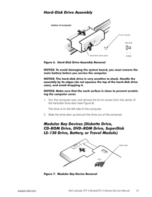 Page 21support.dell.com Dell Latitude CPt V-Series/CPx H-Series Service Manual 13
	



/	0!1)2) 








%
&




&/

(0!%
&


*



,&&




%


...