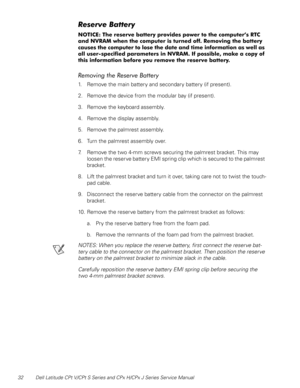 Page 3932 Dell Latitude CPt V/CPt S Series and CPx H/CPx J Series Service Manual
*+
%




&(

*(!+

 (
#%
















*(!+ 
%
$






%


%
 
	

$
1. Remove the main battery and secondary battery (if...