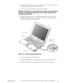 Page 22support.dell.comDell Latitude CPt V/CPt S Series and CPx H/CPx J Series Service Manual 15
3. Remove the seven 10-mm screws, labeled with a “circle K,” that secure 
the keyboard to the computer (see Figure 9).
4. Turn the computer right-side up and open the display. 
$

$%



#

#


#

 /

#


#$%

 
5. Release the keyboard from the palmrest assembly by inserting a small    
flat-blade...