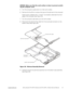 Page 38support.dell.comDell Latitude CPt V/CPt S Series and CPx H/CPx J Series Service Manual 31
+
$

$




#

 
5. Turn the computer upside down on a flat work surface.
6. Remove the five 20-mm screws that secure the palmrest to the computer.
These screws, labeled with a “circle P,” are located underneath the front 
edge of the computer (see Figure 19).
7. Turn the computer right-side up on the work surface.
8. Disconnect the palmrest...