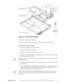 Page 43support.dell.comDell Latitude CPt V/CPt S Series and CPx H/CPx J Series Service Manual 35
	%)%%!
10. Remove the modem (if present).
11. Lift the system board assembly out of the bottom case assembly.
	
-

1. Install the replacement system board.
2. Replace the modem (if present).
3. Replace the system board mounting screws.
4. Replace the microprocessor, the palmrest assembly, the display assembly 
and the keyboard assembly.
NOTE: Be sure to transfer the...