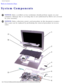 Page 16System Components: 
Back to Contents Page 
System Components 
NOTICE: Only a certified service technician should perform repairs on your 
computer. Damage due to servicing that is not authorized by Dell is not \
covered 
by your warranty. 
NOTICE: Unless otherwise noted, each procedure in this document assumes 
that a part can be replaced by performing the removal procedure in rever\
se 
order. 
file:///F|/Service%20Manuals/Dell/Latitude/d400/system.htm (1 of 2) [2\
/28/2004 8:06:09 AM] 