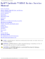 Page 1Dell Latitude D505 Series Service Manual
Dell™ Latitude™ D505 Series Service 
Manual
Before You Begin
Memory Module, Mini PCI Card, and Devices
System Components
Reserve Battery
Hard Drive
Bluetooth™ Card
Keyboard
Modem
Microprocessor Thermal-Cooling Assembly
Microprocessor Module
Display Assembly and Display Latch
Palm Rest
Docking Doors
Speakers
Base Latch
Fan
System Board
Flashing the BIOS
Pin Assignments for I/O Connectors
Mini Recommended Spares List
NOTE: A NOTE indicates important information that...