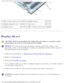 Page 49Display Assembly and Display Latch: Dell Latitude D505 Series Service Ma\
nual
 
1 M2 x 5-mm screws (6) 1428U4display panel D1724
2 display bumpers (6) K16815top cover H1375
3 display bezel H13706M2 x 5-mm screws (8) 1428U
Display Bezel
 
CAUTION: Before performing the following procedures, read the safety 
instructions in your System Information Guide.
NOTICE: To avoid electrostatic discharge, ground yourself by using a wrist 
grounding strap or by periodically touching an unpainted metal surface (\...