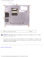 Page 44Palm Rest: Dell Latitude D600 Service Manual
 
1 M2.5 x 8-mm screws (9) 3R690
NOTICE: Carefully separate the palm rest from the computer base to avoid 
damage to the palm rest. 
7.  Starting at the back center of the palm rest, use your fingers to separa\
te the  palm rest from the computer base by lifting the inside of the palm rest \
while 
pushing in on the outside. 
Back to Contents Page
 
file:///F|/Service%20Manuals/Dell/Latitude/d600/palmrest.htm (4 of 4) \
[2/28/2004 8:15:48 AM] 