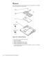 Page 664-30 Dell Latitude LM Systems Service Manual
Keyboard
This section provides the removal procedure for the keyboard. Also, it includes 
the removal procedure for the heat sink.
Figure 4-25.  Keyboard Removal
To remove the keyboard, follow these steps:
1. Open the computer.
2. Remove the keyboard screw covers.
3. Remove keyboard screws S1 and S2.
Lay the keyboard back against the LCD assembly or a prop to avoid detach-
ing the keyboard cable.
screw covers (2)
S1
S2
S4S3
heat sink
keyboard cable
main board...