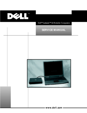 Page 1www.dell.com
™
Dell™ Latitude™ LS Portable Computers 
SERVICE MANUAL 