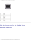 Page 65Pin Assignments for I/O Connectors: Dell Latitude X200 Service Manual
 
1 TPA-
2 TPB-
3 P12V
4 GND
5 TPB+
6 TPA+
Pin Assignments for the Media Base
Docking Connector 
file:///F|/Service%20Manuals/Dell/Latitude/x200/pinouts.htm (3 of 10) \
[2/28/2004 8:24:07 AM] 