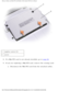 Page 27Memory, Modem, and Mini PCI Card Modules: Dell Latitude X300 Service Man\
ual 
 
1 captive screw (2)
2 cover
8.  If a Mini PCI card is not already installed, go to 
step 10. 
9.  If you are replacing a Mini PCI card, remove the existing card:  a.  Disconnect the Mini PCI card from the attached cables. 
file:///F|/Service%20Manuals/Dell/Latitude/x300/upgrades.htm (10 of 14)\
 [2/28/2004 8:26:29 AM] 