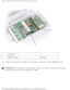 Page 30Memory, Modem, and Mini PCI Card Modules: Dell Latitude X300 Service Man\
ual 
 
1 connector  
2 Mini PCI card N0498
13.  Connect the antenna cable to the antenna connector on the Mini PCI \
card. 
NOTICE: The connectors are keyed for correct insertion. If you feel resistance, \
check the connectors and realign the card. 
file:///F|/Service%20Manuals/Dell/Latitude/x300/upgrades.htm (13 of 14)\
 [2/28/2004 8:26:29 AM] 