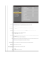 Page 24   
 
      
    
   
    
Wide Mode  
Horizontal Position  
Vertical Position  
Sharpness  
Zoom  
Pixel Clock  
Phase  
Dynamic Contrast  
Display Info  
Reset Display  Settings  
Back  
   Adjusts the image ratio as 1:1, Aspect or full screen.  
   
  NOTE:  Wide Mode adjustment is not required at optimal preset resolution 1920 x 1200.   
Use  the  and    buttons to adjust image left and right. Minimum is 0 ( - ). Maximum is 100 (+).  
Use  the  and    buttons to adjust image up and down. Minimum is 0...