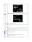 Page 21  Phase If satisfactory results are not obtained using the  Phase  adjustment, use the  Pixel Clock adjustment and then use Phase again.  
 
  NOTE: This function may change the width of the display image. Use the 'Horizontal' function of the 'Position' menu to center 
the display image on the screen.  
    Color 
Settings:   Adjusts the color temperature and saturation.  
 
    Normal Preset Selected to obtain the default (factory) color settings.  
    Blue Preset This color setting...