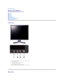 Page 2Back to Contents Page  
About Your Monitor   
 
Front View  
Back View  
Side View  
Bottom View  
Monitor Specifications  
LCD Monitor Quality & Pixel Policy  
Caring for your Monitor  
Front View  
 
 
   
   
   
Back View  1   Menu selection button   
2   Brightness Contrast / Down( - ) button  
3   Auto - Adjust / Up(+) button  
4    Power On/Off button with LED indicator     