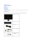 Page 2Back to Contents Page    
About Your Monitor   
 
   Package Contents    
   Product Features    
   Identifying Parts and Controls    
   Monitor Specifications    
   Plug and Play Capability    
   LCD Monitor Quality & Pixel Policy    
   Maintenance Guidelines    
Package Contents    
Your monitor ships with all the components shown below. Ensure that you have received all the components and  Contact Dell™  if anything is missing.   
   
      NOTE:  Some items may be optional and may not ship with...