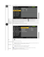 Page 18Input Source Use the  Input Source  menu to select between different video signals that may be connected to your monitor.  
VGA  
Select VGA input when you are using the analog (VGA) connector. Push   to select the VGA input source.
DVI - D
Select DVI - D input when you are using the Digital (DVI) connector. Push  to select the DVI input source.
Scan for Sources Select Auto Select to scan for available input signals.
  Color Settings   Use the  Color Settings  menu to adjust the monitor's color...