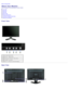 Page 2Back to  Contents Page
About Your Monitor
Dell™ E198WFP  Flat Panel Monitor  Users Guide
  Front View
  Back View
  Side  View
  Bottom View
  Monitor Specifications
  LCD  Monitor Quality & Pixel  Policy
  Caring  for your  Monitor
Front View
1. Input signal  select  button
2. OSD menu  / Select button
3. Brightness and  Contrast  / Down button
4. Auto-adjust  / Up  button
5. Power On  / Off button (with LED indicator)
Back View
 