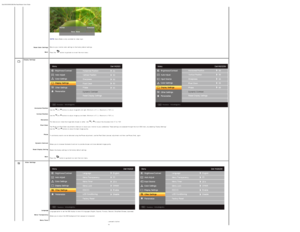 Page 21Dell IN2020/IN2020M Flat Panel Monitor Users Guide
file:///C|/Users/santhosh_v/Desktop/UG_en/operate.htm[3/27/2013 12:21:03 PM]
Reset Color  SettingsBack
NOTE: Demo  Mode  is only  available  for video  input.
Returns your  monitor color  settings to  the factory default settings.
Press  the 
 button  to  go back  to  or exit  the main menu.
 
 
 
   Display Settings
 
Horizontal PositionVertical Position Sharpness
Pixel Clock
Phase
Dynamic  Contrast
Reset Display  Setting
Back   
Use  the and   buttons...