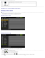 Page 21Operating the Monitor:Dell P2211H/P2311H Flat Panel Monitor Users Guide\
file:///S|/SSA_Proposal/P2211_P2311/operate.htm[7/13/2011 12:17:56 PM]
Power 
(with  power  light indicator) Use  the Power button to  turn  the monitor on and  off.
The  Blue
 LED indicates  the monitor

 is on and  fully functional. An amber LED indicates  DPMS power save mode.
Using the On-Screen Display (OSD) Menu
 
Accessing the Menu System
OTE: If  you change  the settings and  then  either  proceed to  another menu  or exit...