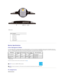Page 5 
 
  Bottom view  
 
   
Monitor Specifications  
Power Management Modes  
If you have VESA's DPMS™ compliance display card or software installed in your PC, the monitor can automatically reduce its power consumption when not in 
use. This is referred to as Power Save Mode. If input from a keyboard, mouse or other input devices is detected by the computer, the monitor will automatically 
wake up. The following table shows the power consumption and signaling of this automatic power - saving feature:...