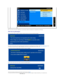 Page 19Note: This monitor has a built - in diagnostics to automatically calibrate the brightness to compensate for CCFL aging.  
OSD Warning Messages    
   
When the monitor does not support a particular resolution mode you will see the following message:
 
 
This means that the monitor cannot synchronize with the signal that it is receiving from the computer. See  Monitor Specifications  for the 
Horizontal and Vertical frequency ranges addressable by this monitor. Recommended mode is  1600 x 900. 
 
You will...