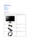 Page 2Back to Contents Page    
 
 
   Package Contents  
   Product Features  
   Identifying Parts and Controls  
   Monitor Specifications  
   Universal Serial Bus (USB) Interface  
   Card Reader Specifications     
   Plug and Play Capability  
   Maintenance Guidelines  
   
Package Contents  
Your monitor comes with all the items shown below. Ensure that you have all the items. If something is missing,  contact Dell .   
   
NOTE:  Some items may be optional and may not ship with your monitor. Some...
