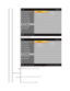 Page 28       
      
  
Mode  
When PBP activated
PBP Source     PBP submenu when PBP ON
   
NOTE:  When using DVI source, the contrast adjustment is not available.
Use   and   to browse and   to select  Off  or  On .  
 
Select an input signal for PBP (HDMI/Component/Composite).
Adjust the contrast level of the picture in PBP Mode.    