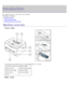 Page 13Introduction
This chapter gives  you an overview  of your  machine:
This chapter includes:
Machine  overview
Control panel overview
Understanding the control panel
Machine overview
Front view
This illustration may differ from  your  machine depending on its  model.1 Document output tray
6Manual  feeder
2 Control panel
7Manual  feeder  guide
3 Front cover handle
8Output support
4 Front cover
9Toner cartridge
5 Tray 1
Rear view
 