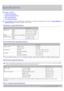 Page 56Specifications
This chapter includes:
Hardware  specifications
Environmental  specifications
Electrical  specifications
Print media specifications
The  specification  values are listed  below,  specification  are subject to  change  without  notice. See www.dell.com or
support.dell.com  for possible changes in information.
Hardware specifications
Item Description
Dimensions Height 275.8 mm  (10.9 inches)
Depth 409 mm  (16.1 inches)
Width 416 mm  (16.4 inches)
Weight Machine  with consumables 10.59 Kg...