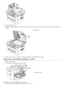 Page 1135. Open the scanner  lid.
6. Seize  the misfeed  paper, and  remove the paper from  the feed area by carefully  pulling  it  to  the right  using  both
hands.
1. scanner  lid
7. Close  the scanner  lid. Load the removed pages back  into the document feeder.
Tips for avoiding paper curls
1. Open the rear door.
2. Pull down  the pressure  lever on each  side.
1. Pressure lever
Keep  the rear cover opened  during printing.
Only use when  the printout has  more  than  20  mm  curl.
 