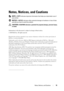 Page 19Notes, Notices, and Cautions15
Notes, Notices, and Cautions
 NOTE: A NOTE indicates important information that helps you make better use of 
your printer.
 
NOTICE: A  NOTICE  indicates either potential damage to hardware or loss of data 
and tells you how to avoid the problem.
 
CAUTION: A CAUTION indicates a potential fo r property damage, personal injury, 
or death.
Information in this document is subject to change without notice.
© 2010 Dell Inc. All rights reserved.
Reproduction of these materials...