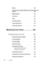 Page 1614Contents
Memory . . . . . . . . . . . . . . . . . . . . . . . . .  430
Page Description Language (PDL)/Emulation, Operating System, and 
Interface
. . . . . . . . . . . . . . . . . . . . . . . . .  430
MIB Compatibility
. . . . . . . . . . . . . . . . . . . .  430
Environment
 . . . . . . . . . . . . . . . . . . . . . . .  431
Cables
 . . . . . . . . . . . . . . . . . . . . . . . . . .  431
Copier Specifications
. . . . . . . . . . . . . . . . . .  432
Scanner Specifications
. . . . . . . . . . . . . ....