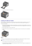 Page 637.  Extend the paper support on the output bin.
Loading the Manual Feeder
The  manual feeder  is located  at the front of your  printer and  can  only  feed one  sheet of print  media at a  time.  You  can
use the manual feeder  to  make  quick runs of paper types or sizes  that  are not currently loaded in the paper tray.
To load  the manual feeder:
1.  Place  a  sheet of the selected print  media,  print  side  facing  up, at the center of the manual feeder, but only  to  the
point  where its  leading...