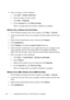 Page 116114Installing Printer Drivers on the Windows Computers
FILE LOCATION:  C:\Users\fxstdpc-
admin\Desktop\30_UG??\Mioga_SFP_UG_FM\Mioga_SFP_UG_FM\section10.fm
DELL CONFIDENTIAL – PRELIMINARY 9/13/10 - FOR PROOF ONLY
6Print a test page to verify installation.
aClick start Printers and Faxes.
bSelect the printer you just created.
cClick File Properties.
dOn the General tab, click Print Test Page.
When a test page prints successfully, installation is complete.
Windows Vista or Windows Vista 64-bit Edition...