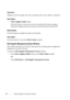 Page 344342Understanding Your Printer Software
FILE LOCATION:  C:\Users\fxstdpc-
admin\Desktop\30_UG??\Mioga_SFP_UG_FM\Mioga_SFP_UG_FM\section20.fm
DELL CONFIDENTIAL – PRELIMINARY 9/13/10 - FOR PROOF ONLY
Toner Alert
Displays an alert message when any remaining toner is low, empty, or unknown.
Order Online
•Order Supplies Online button
Click this button to access the web site for ordering Dell printer supplies. 
This button appears when the amount of toners becomes less than 30%.
Refresh button
Click this button...