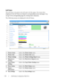 Page 152150Dell Printer Configuration Web Tool
Left Frame
The left frame is located on the left side of all the pages. The menu titles 
displayed in the left frame are linked to corresponding menus and pages. You 
can go to the corresponding page by clicking their characters.
The following menus are displayed in the left frame.
1Printer StatusLinks to the Printer Status menu.
2Printer JobsLinks to the Printer Jobs menu.
3 Printer SettingsLinks to the Printer Settings Report menu.
4 Print Server 
SettingsLinks to...