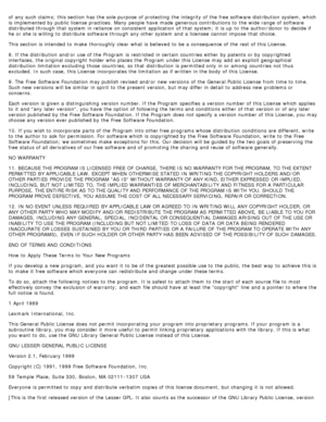 Page 121of any such claims; this section has  the sole purpose  of protecting  the integrity of the free software distribution  system, which
is implemented by public  license practices.  Many  people have  made generous contributions to  the wide range of software
distributed through that  system  in reliance  on consistent  application  of that  system; it  is up  to  the author/donor to  decide if
he or she is willing  to  distribute  software through any other system  and  a  licensee  cannot impose  that...