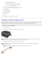 Page 49a.  Click   Start® Control  Panel .
b.  Double -click   Printers and Other  Hardware .
c .  Double -click   Printers and Faxes .
7 .  Right-click  the  Dell  2330d/2330dn Laser Printer  icon.
8 .  Click   Properties .
9 .  Click   Install Options .
10 . Click   Ask Printer .
11 . Click   OK.
12 . Click   OK,  and  then  close  the Printers folder.
Installing an Optional Memory Card
The  system  board has  one  connector  for an optional  memory card. The  printer can  support up  to  160 MB  for a...