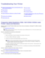 Page 51Troubleshooting Your Printer
Frequently  Asked  Questions (FAQ): Dell 2330d/2330dn  Laser
Printer  Issues and  SolutionsPaper  Problems
Setup  ProblemsPrinting  Problems
Error  MessagesPrint Quality Problems
General Guidelines  for Selecting  or Loading  Print MediaFrequently  Asked  Questions (FAQ): Mac OS® Features,
Issues, and  Solutions
Avoiding Jams and  MisfeedsCalling for Service
Clearing Paper  Jams 
Frequently Asked Questions (FAQ): Dell 2330d/2330dn Laser
Printer Issues and Solutions
How  do I...